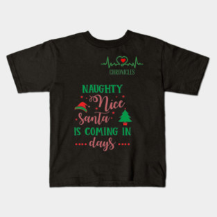 Heartbeat Chronicles Christmas Quote Design 1 Kids T-Shirt