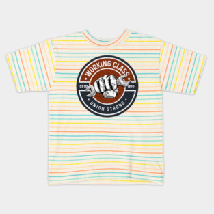 Working Class Union Strong Kids T-Shirt