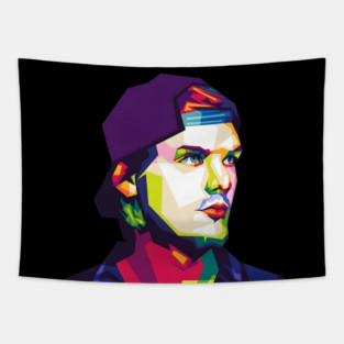 Avicii Wpap Pop Art Tapestry