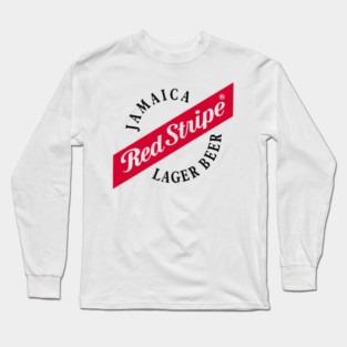 Jamaica Red Stripe Lager Beer Essential Long Sleeve T-Shirt