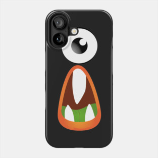 one eye funny cartoon character 08. Phone Case