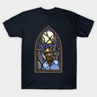 Wolf Man Stained Glass T-Shirt