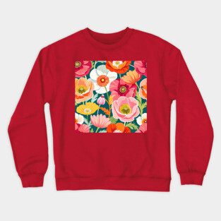Floral Crewneck Sweatshirt