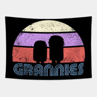 Retro Grannies Tapestry