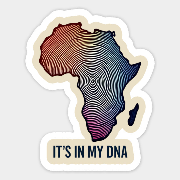 Africa - Its in my DNA Magnet by UrbanLifeApparel