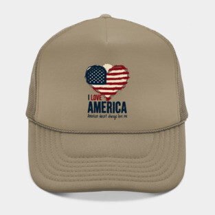 I Love America But It Doesn't Always Love Me Hat