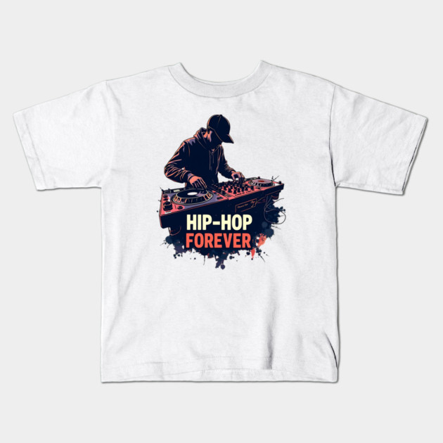 Hip-hop Forever Kids T-Shirt by UrbanLifeApparel