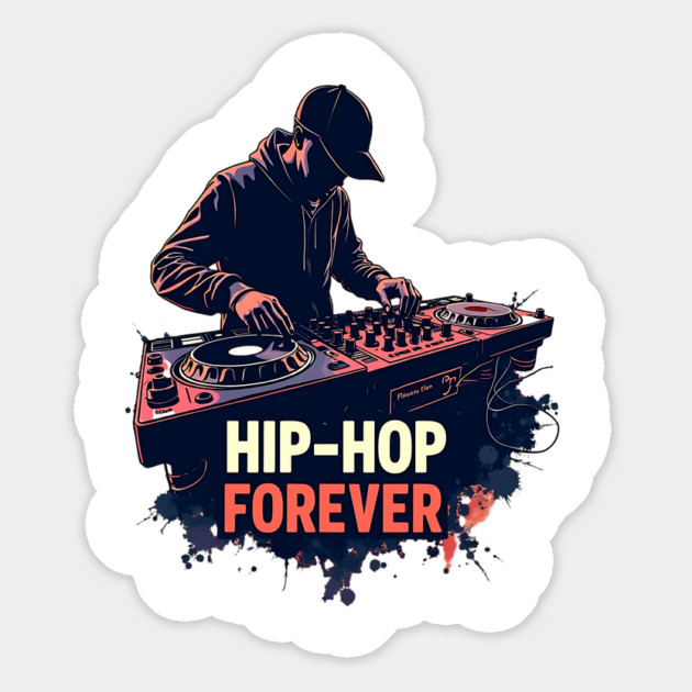 Hip-hop Forever Magnet by UrbanLifeApparel