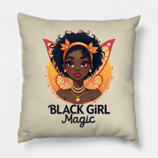 Black Girl Magic Pillow
