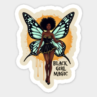Black Girl Magic - Fairy Magnet