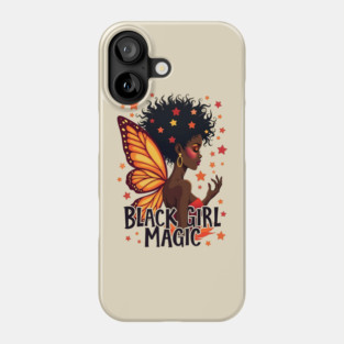 Black Girl Magic - Butterfly Phone Case