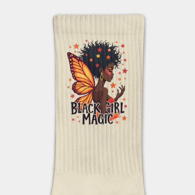 Black Girl Magic - Butterfly by UrbanLifeApparel