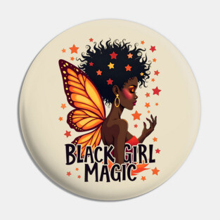 Black Girl Magic - Butterfly Pin
