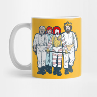 A Clockwork Orange Fast Food Parody Mug