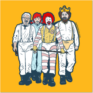 A Clockwork Orange Fast Food Parody Posters and Art