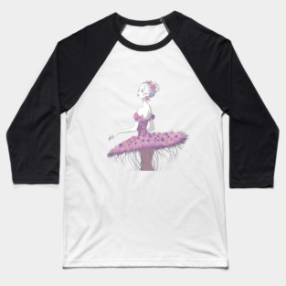 Fashion Dress Up Baseball T-Shirt