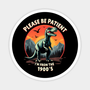 Please be patient I'm from the 1900s Magnet