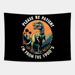 Please be patient I'm from the 1900's Tapestry