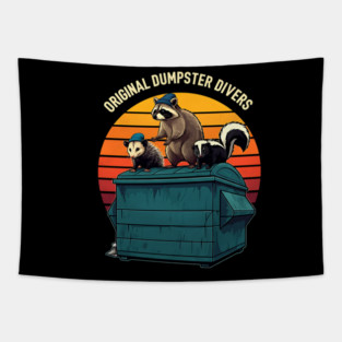 Original Dumpster Divers Tapestry