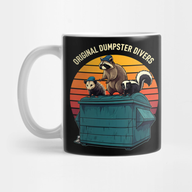 Original Dumpster Divers by Silly Me Studio