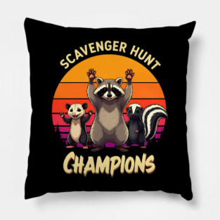 Scavenger Hunt Champions Pillow