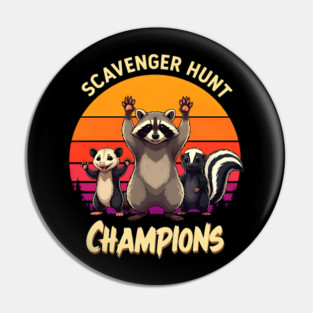 Scavenger Hunt Champions Pin