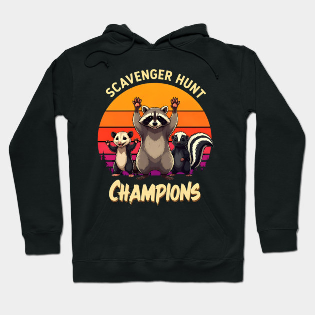 Scavenger Hunt Champions Hoodie by Silly Me Studio