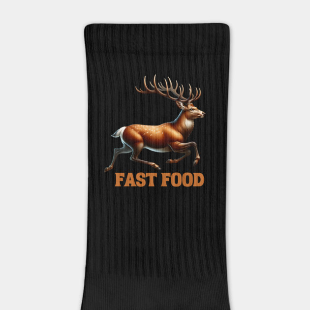 Deer Fast Food by Silly Me Studio