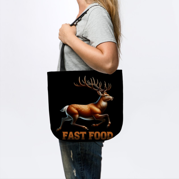 Deer Fast Food by Silly Me Studio