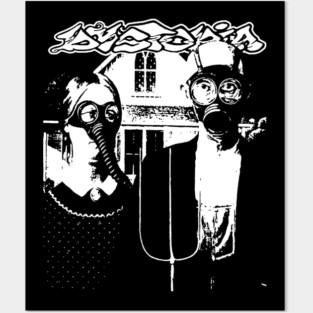 Dystopia Crust Punk Band - American Gothic - Vintage Heavy Metal Posters and Art
