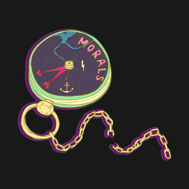 Moral Compass by minniemorrisart