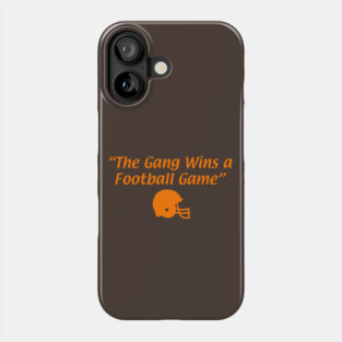 The Browns win a Football Game! Phone Case