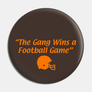 The Browns win a Football Game! Pin