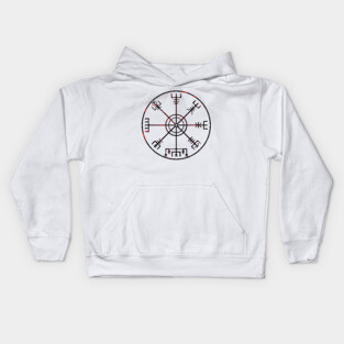 Viking Compass Kids Hoodie