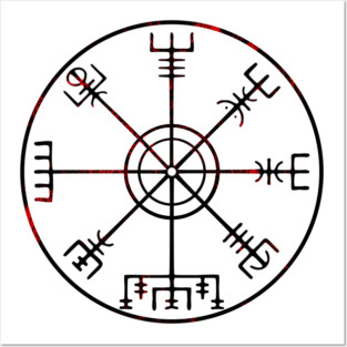 Viking Compass Posters and Art