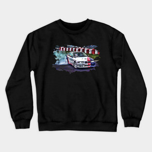 Drift Car Crewneck Sweatshirt