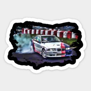 Drift Car Sticker