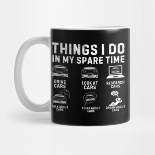 Funny Car Lover Enthusiast Mug