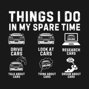 Funny Car Lover Enthusiast T-Shirt