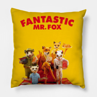 fantastic mr fox Pillow