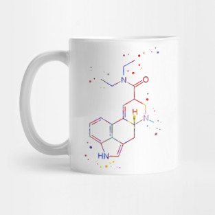 LSD molecule Mug