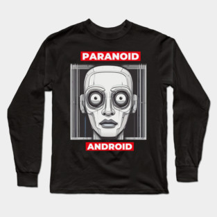 Radiohead Paranoid Android Long Sleeve T-Shirt