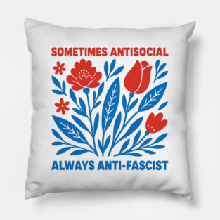 Anti-Fascist Pillow