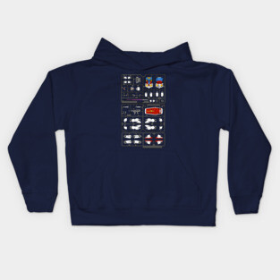 Gundam Runners Kids Hoodie