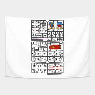 Gundam Runners Tapestry
