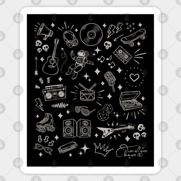 Timeless Chaos Sticker by Timeless Chaos