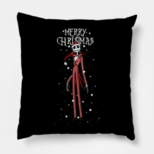 Jack Skellington Merry Christmas Pillow