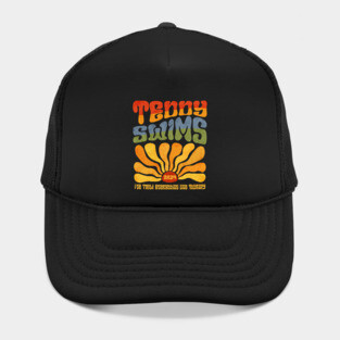 Teddy Swims 2024 Tour Groovy Retro Style Front Hat