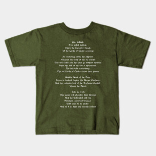 Dark Souls 3 - Opening Dialogue Kids T-Shirt