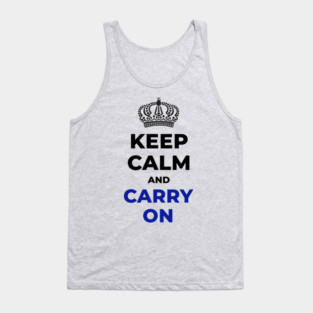 Keep Calm and Carry On Tank Top